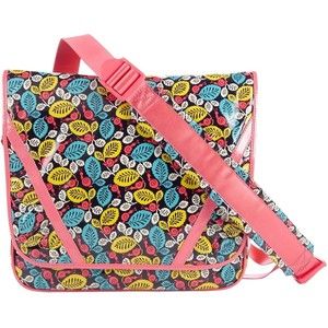 Vera Bradley Frill "Happy Snails" Retired 7/11-9/12 Messenger, Laptop, Book Bag